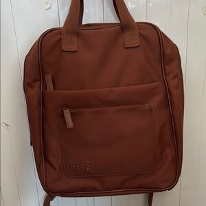 BEIS Brown Backpack 🎒